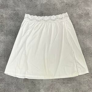 2000s Vassarette mini slip skirt